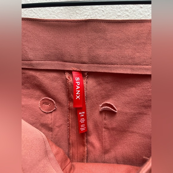 Spanx On-the-Go Ankle Slim Straight Pant
Terracotta Pink Size MP - Picture 4 of 5